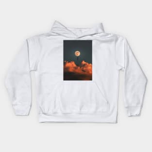 Moon climbing Kids Hoodie